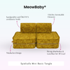 MeowBaby Spielsofa Mini Basic Tangle - Cozy Chenille Edition