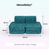 MeowBaby Spielsofa Mini Basic Tangle - Cozy Chenille Edition