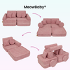 MeowBaby Spielsofa Mini Plus Tangle - Cozy Chenille Edition