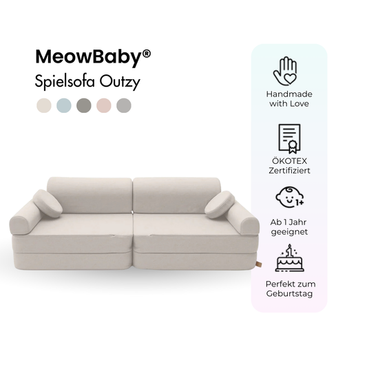MeowBaby Spielsofa Outzy - Outdoor Living Edition