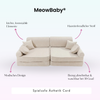 MeowBaby Spielsofa Ästhetik Cord - Classic Cord Edition