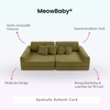 MeowBaby Spielsofa Ästhetik Cord - Classic Cord Edition