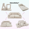 MeowBaby Spielsofa Ästhetik Cord - Classic Cord Edition