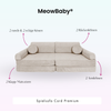 MeowBaby Spielsofa Cord Premium - Slim Cord Edition