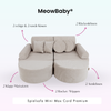 MeowBaby Spielsofa Mini Max Cord Premium - Slim Cord Edition