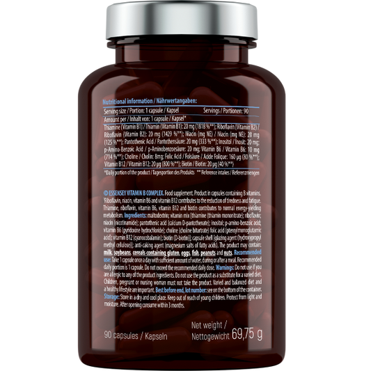 Essensey® VITAMIN B COMPLEX (90 Kapseln)