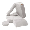 Meowbaby Kindersessel 3‑in‑1 Ästhetik Cord - Faltbare Kindercouch & Spielmatratze - Classic Cord Edition