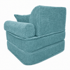 MeowBaby Kindersessel 3-in-1 Max Ästhetik Cord - faltbare Kindercouch & Spielmatratze - Classic Cord Edition
