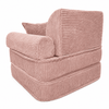 MeowBaby Kindersessel 3-in-1 Max Ästhetik Cord - faltbare Kindercouch & Spielmatratze - Classic Cord Edition