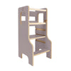 MeowBaby Montessori Küchenhelfer/Lernturm Solid