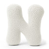 MeowBaby Buchstaben-Kissen Bearly - creme/weiß