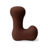 MeowBaby Buchstaben-Kissen Bearly - chocolate