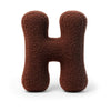 MeowBaby Buchstaben-Kissen Bearly - chocolate