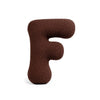 MeowBaby Buchstaben-Kissen Bearly - chocolate