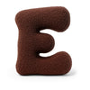MeowBaby Buchstaben-Kissen Bearly - chocolate