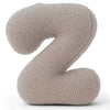 MeowBaby Buchstaben-Kissen Bearly - taupe