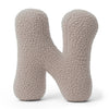 MeowBaby Buchstaben-Kissen Bearly - taupe