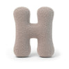 MeowBaby Buchstaben-Kissen Bearly - taupe