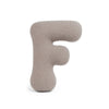 MeowBaby Buchstaben-Kissen Bearly - taupe