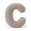MeowBaby Buchstaben-Kissen Bearly - taupe