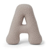 MeowBaby Buchstaben-Kissen Bearly - taupe