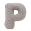 MeowBaby Buchstaben-Kissen Bearly - taupe