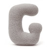 MeowBaby Buchstaben-Kissen Bearly - taupe