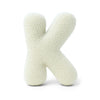 MeowBaby Buchstaben-Kissen Bearly - creme/beige