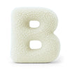 MeowBaby Buchstaben-Kissen Bearly - creme/beige