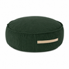 MeowBaby Sitzpouf für Kinder, Rund, Premium Cord - Slim Cord Edition
