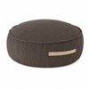 MeowBaby Sitzpouf für Kinder, Rund, Premium Cord - Slim Cord Edition