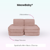 MeowBaby Spielsofa Mini Basic Churros - Plüschcord Edition
