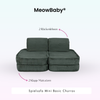 MeowBaby Spielsofa Mini Basic Churros - Plüschcord Edition