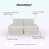 MeowBaby Spielsofa Mini Basic Churros - Plüschcord Edition