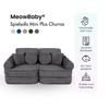 MeowBaby Spielsofa Mini Plus Churros - Plüschcord Edition
